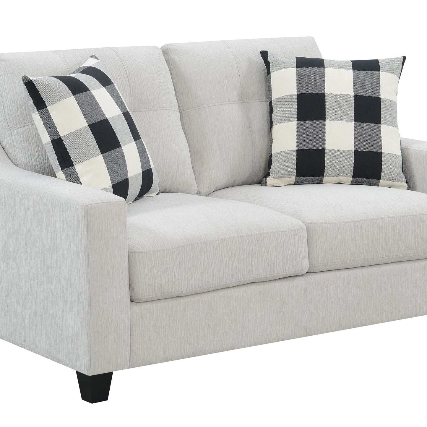 Darcey - Loveseat - White