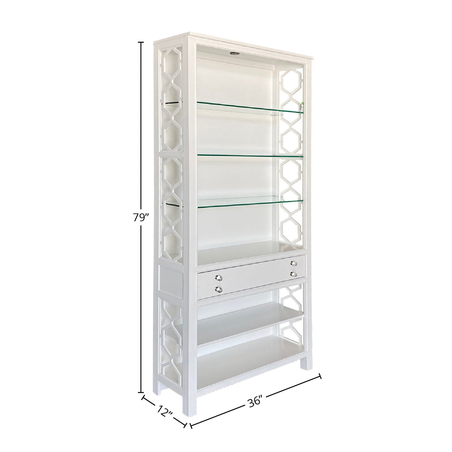 Ardent - Bookcase - Paris White