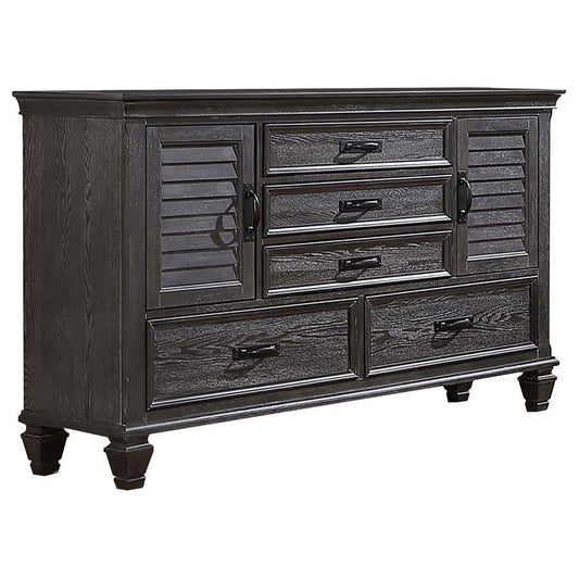 Franco - 5-Drawer Dresser - Weathered Sage