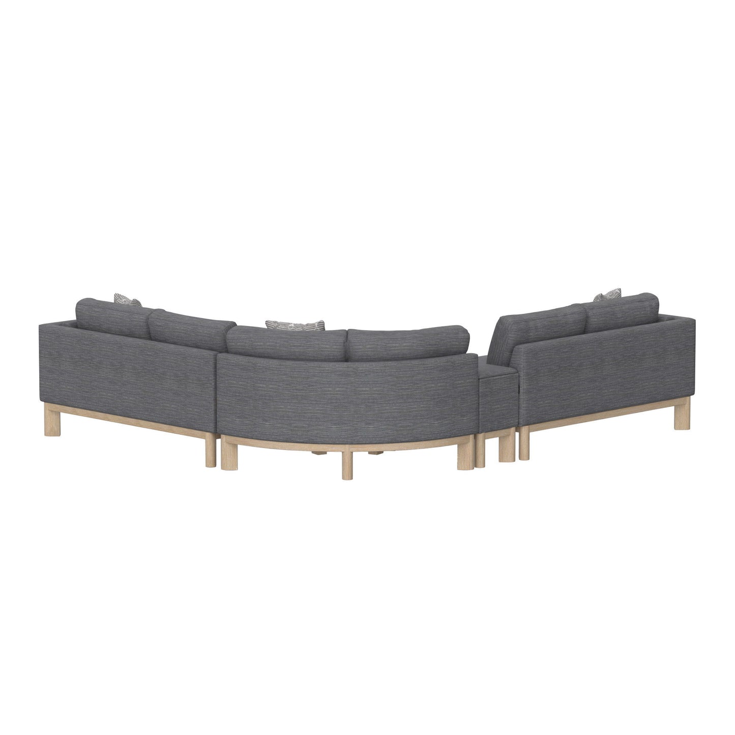 Maeve - Console Sectional - Thundercloud