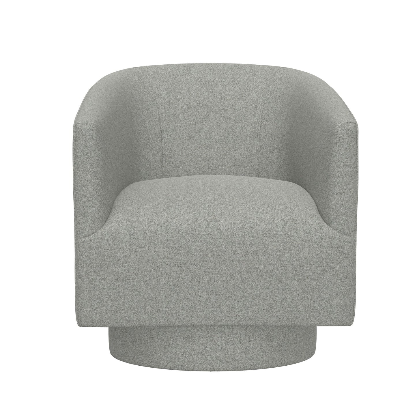 Brylee - Swivel Accent Chair - Meteor Gray