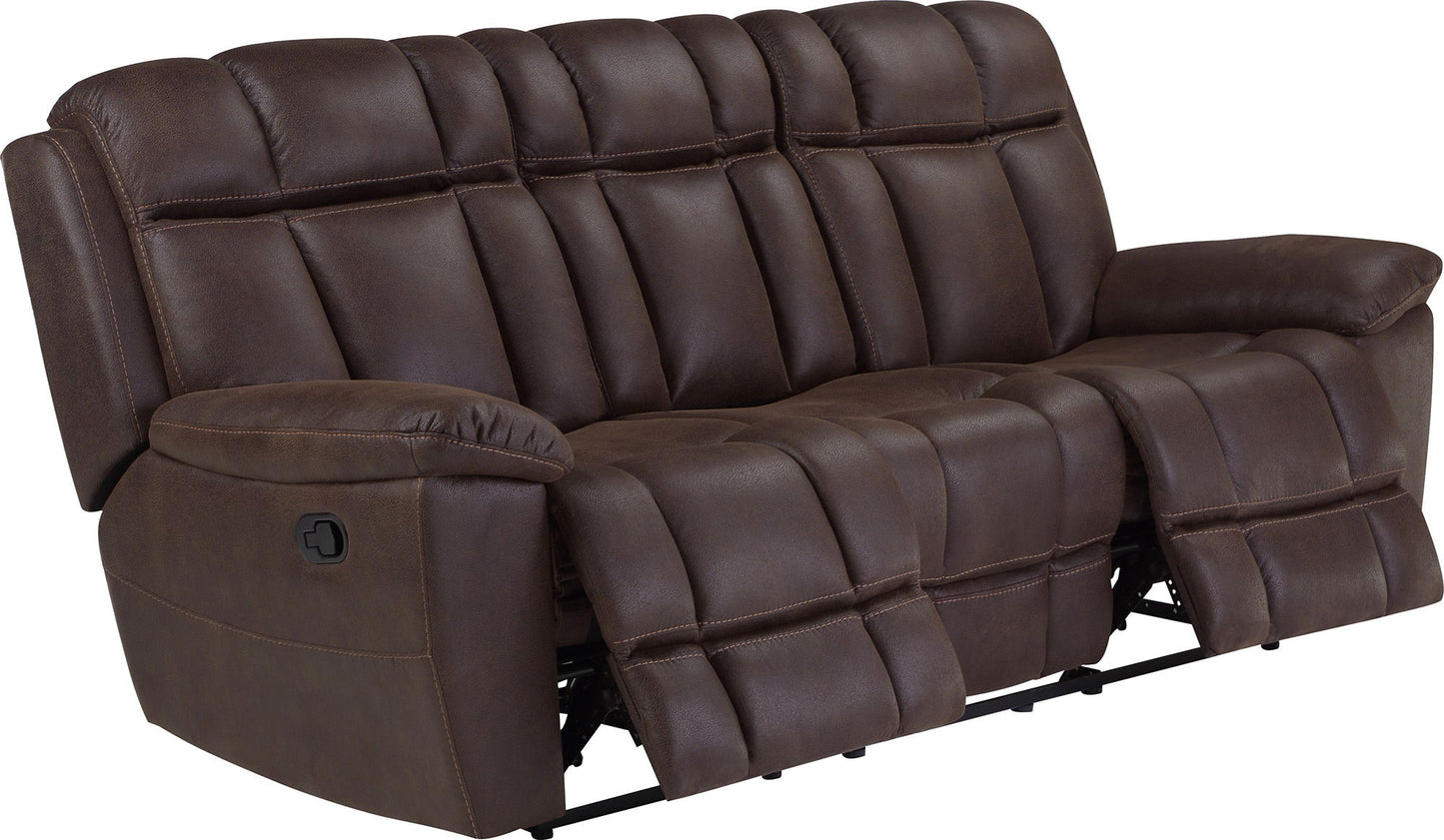 Goliath - Manual Sofa - Arizona Brown