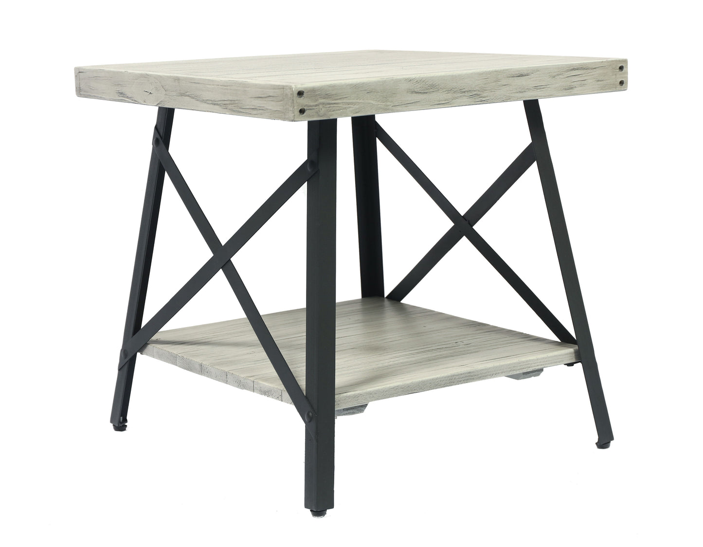 Chandler - End Table - Light Gray