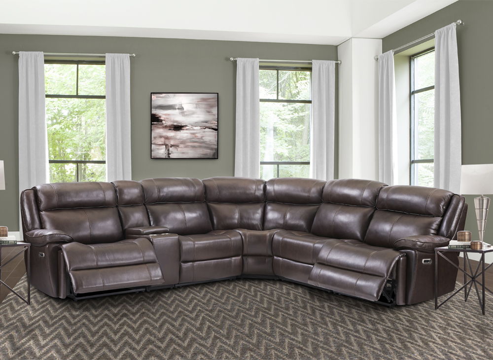 Eclipse - 6 Piece Modular Power Reclining Sectional