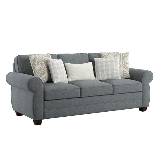 Royce - Complete Sofa - Slate Blue