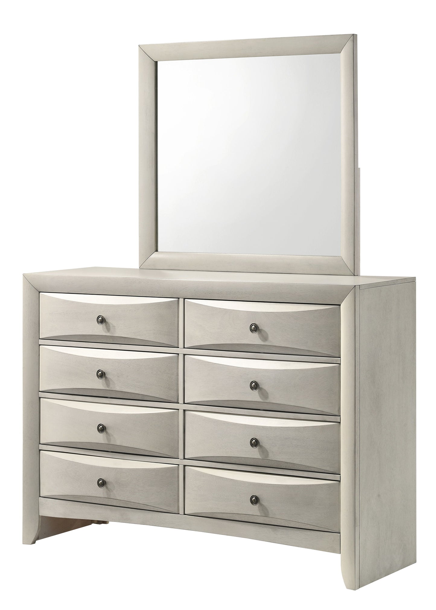 Emily - Dresser 8 Drawers - White