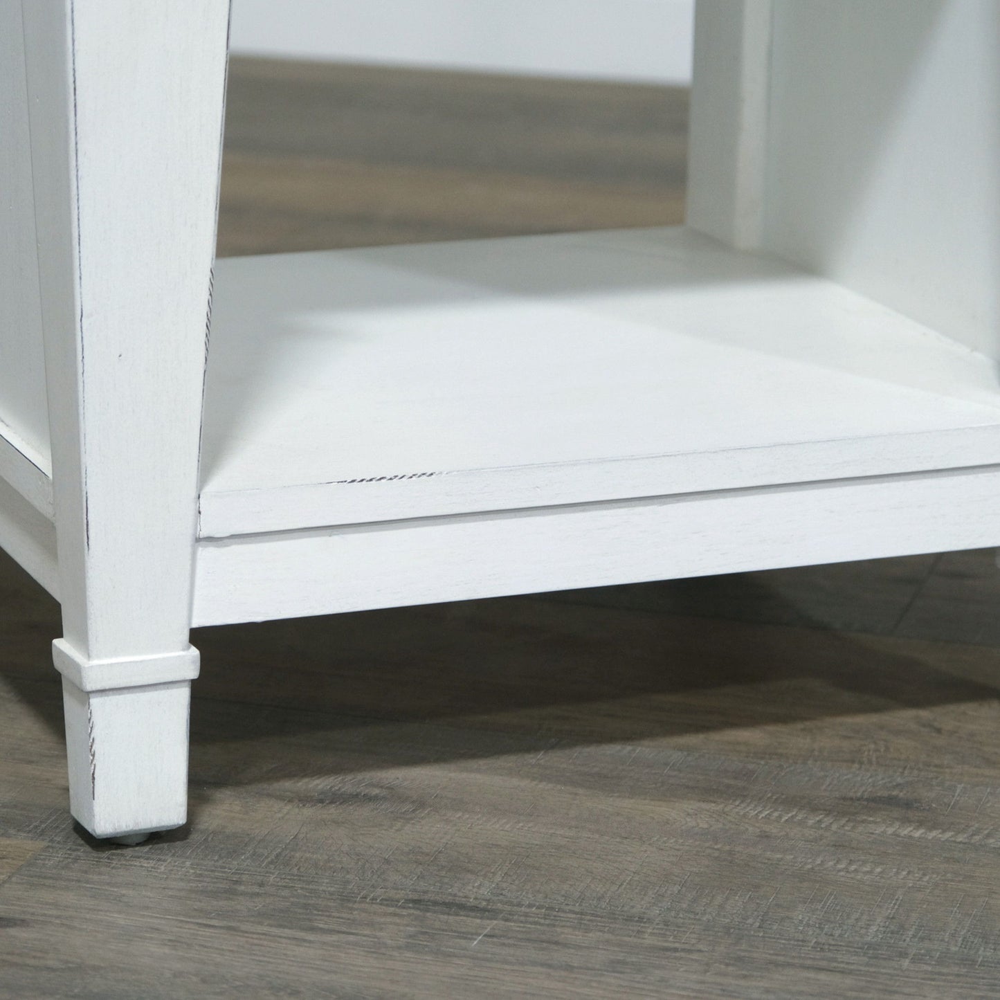 Stoney Creek - 1 Drawer Nightstand - Weathered White