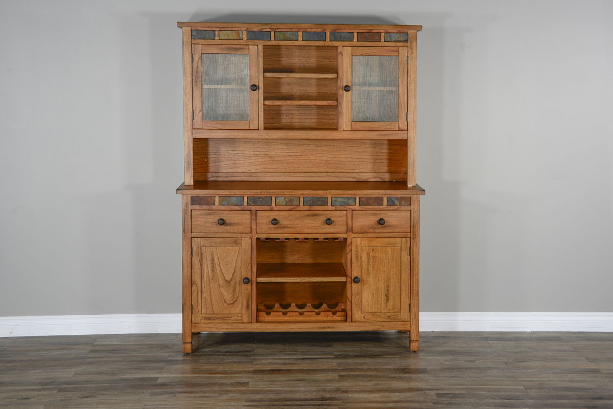 Sedona - Buffet & Hutch - Rustic Oak