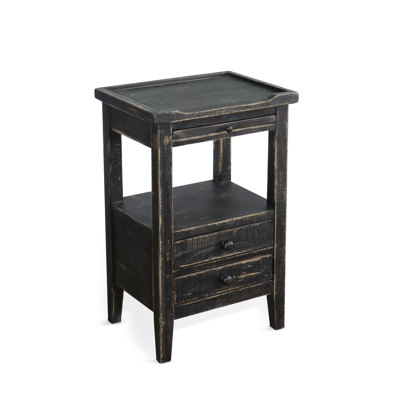 Marina - Side Table with Storage