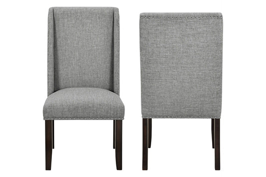 Faust - Dining Chair (Set of 2) - Gray