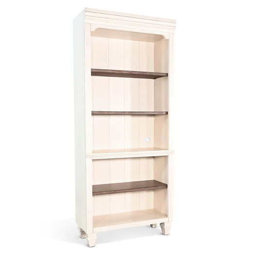 Pasadena - Open Bookcase - White