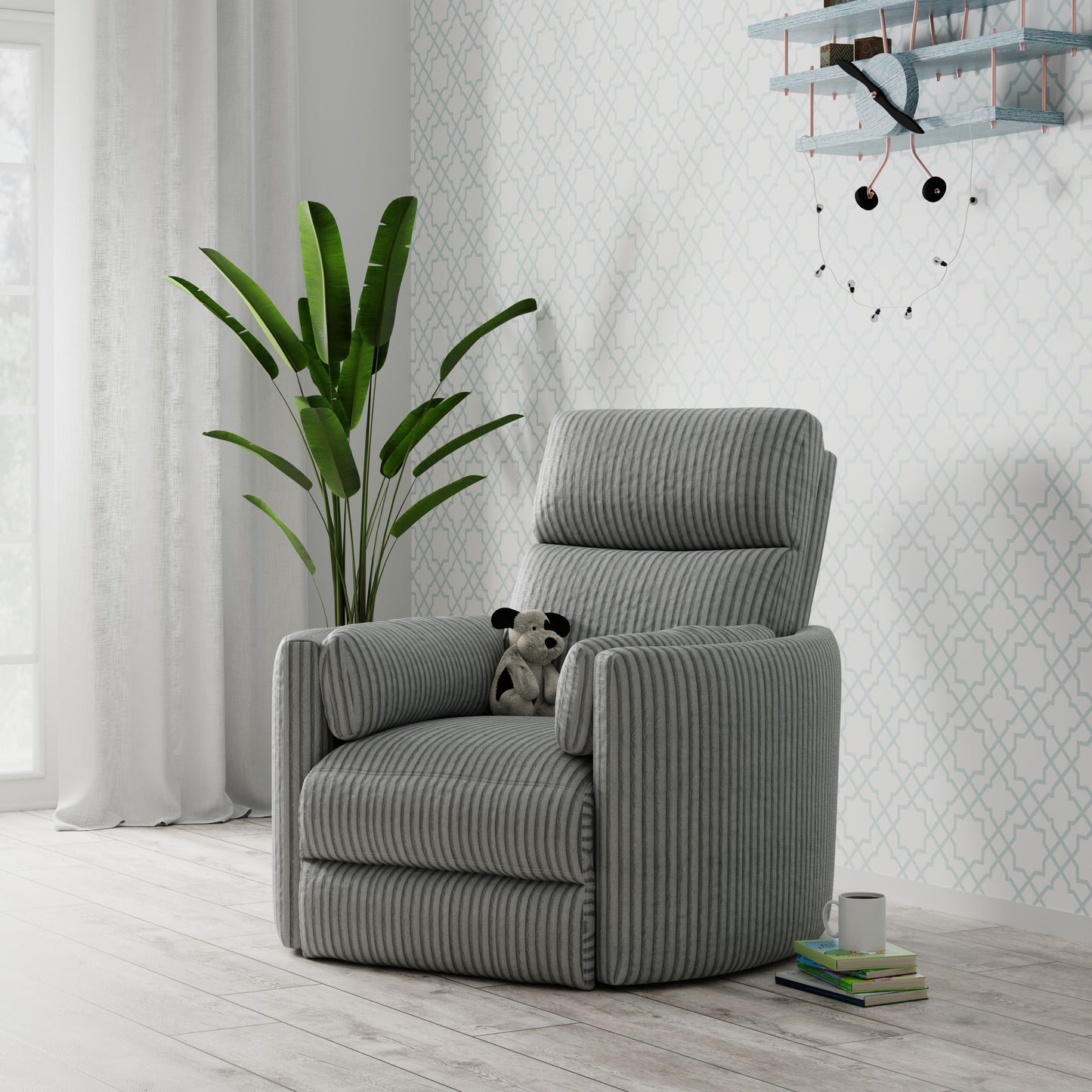 Radius - Swivel Power Glider Recliner