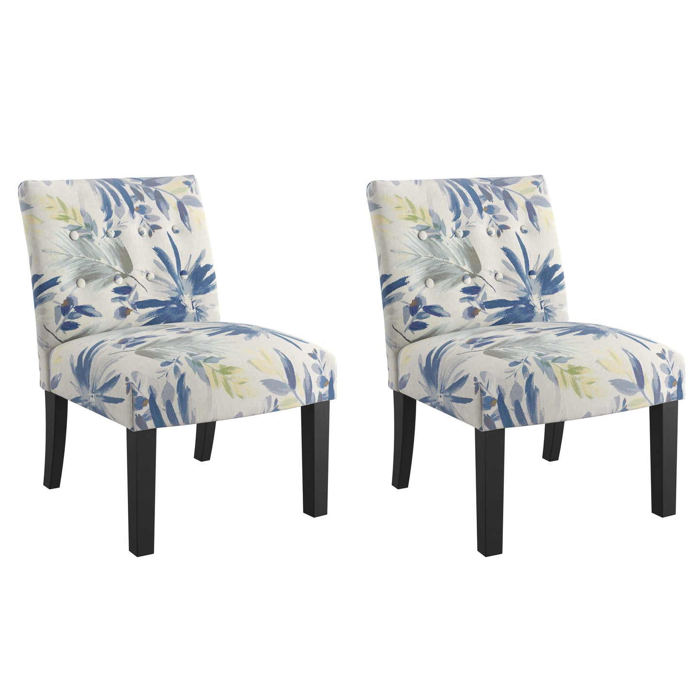 Vera - Accent Chair - Ocean Floral