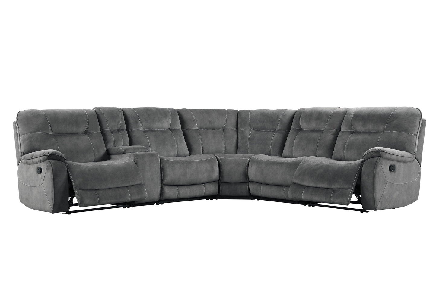 Cooper - 6 Piece Modular Manual Reclining Sectional