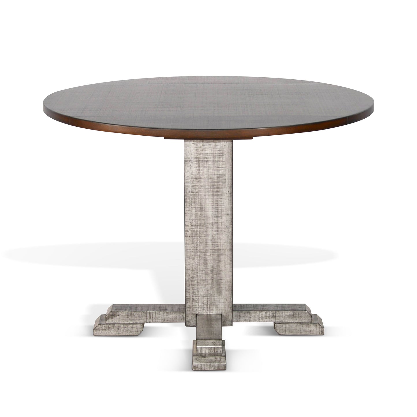 Homestead Hills - Table Base Only - Tobacco Leaf / Alpine Grey