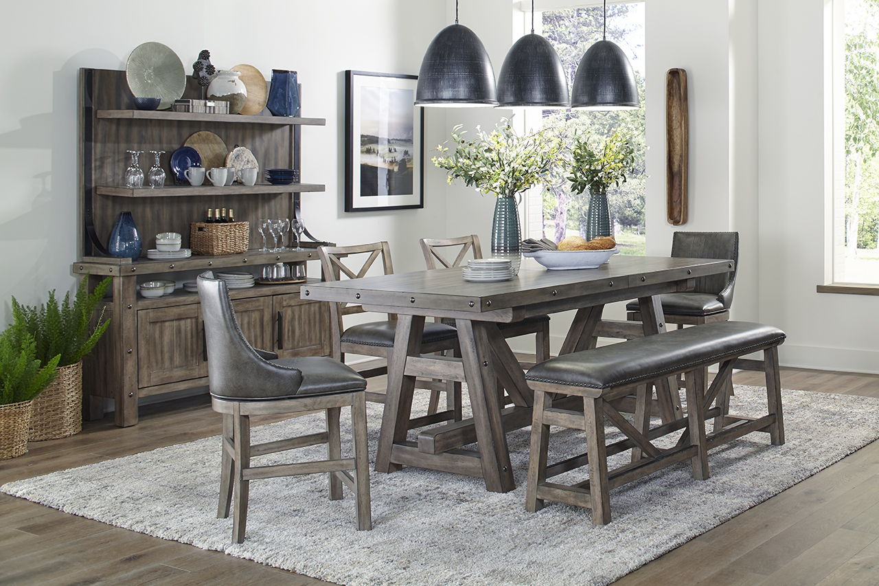 Lodge Dining - Counter Height Dining Set