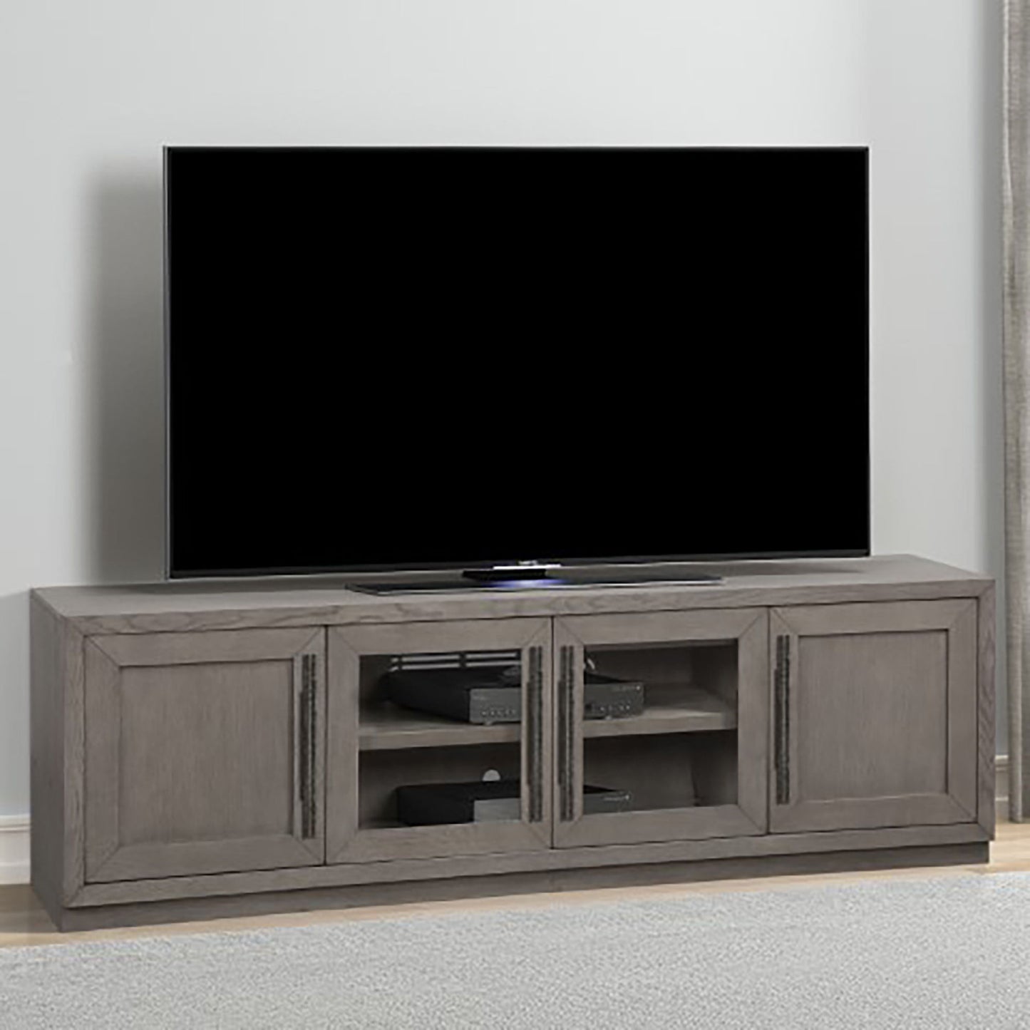 Pure Modern - Door TV Console (76") - Moonstone