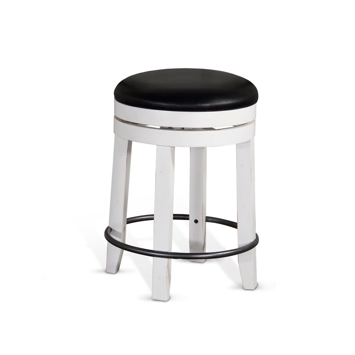 Carriage House - Swivel Stool With Cushion Seat