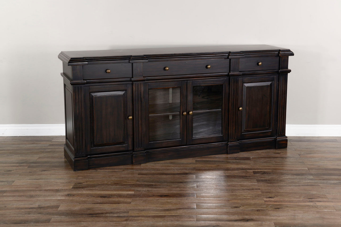 Media Console - Black Walnut