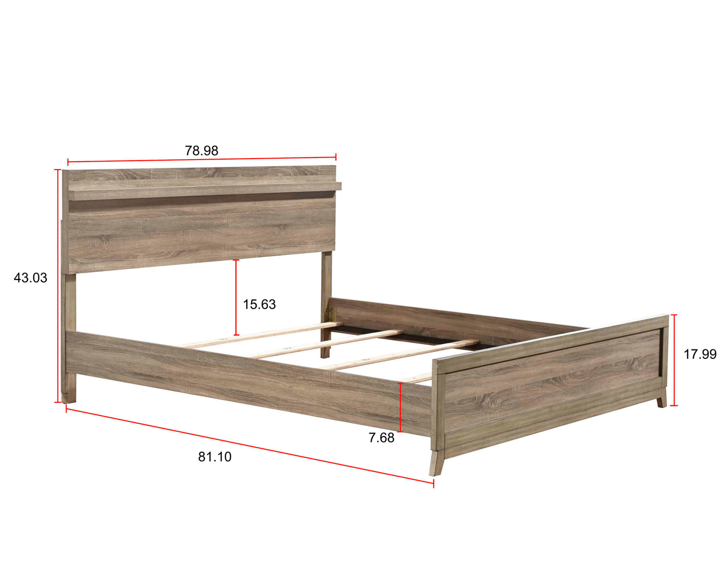 Tilston - King Bed - Natural