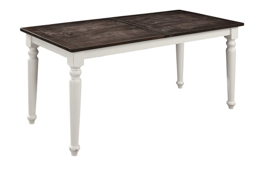 Mountain Retreat - Gathering Table - Dark Mocha & Antique White