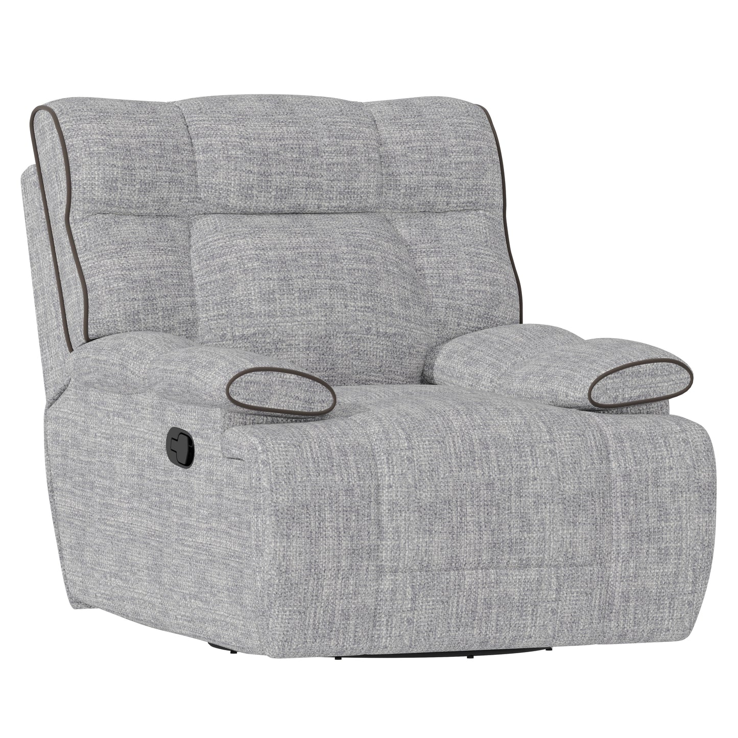 Grayson - Swivel Glider Recliner - Gray Birch