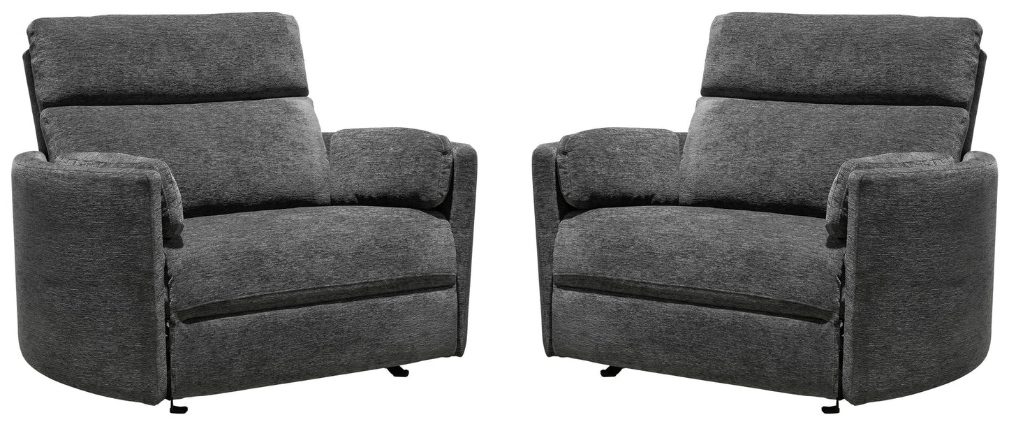 Radius Xl - Extra Wide Power Glider Recliner (Set of 2)