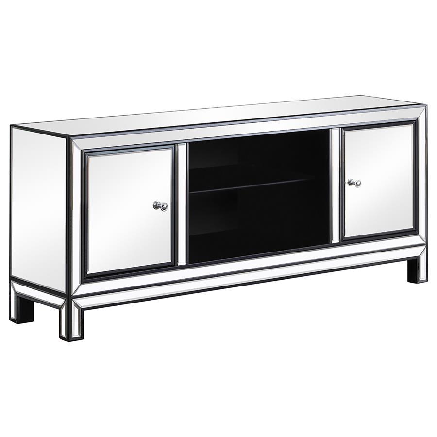 Natalia - TV Stand - Pearl Silver