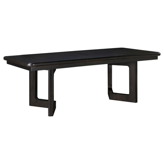 Hathaway - Extension Leaf Dining Table - Acacia Brown