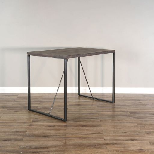 Newport - Counter Height Table - Dark Brown