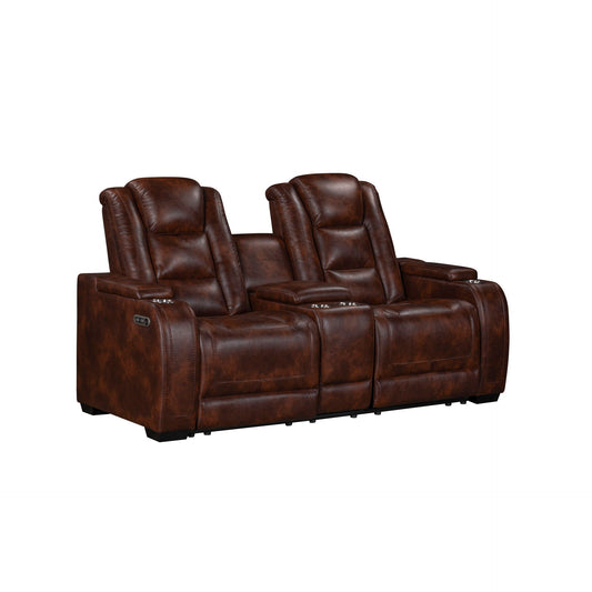 Chester - Reclining Console Loveseat With Power Headrest & Footrest