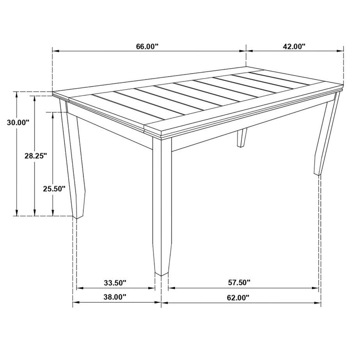 6 PC DINING SET