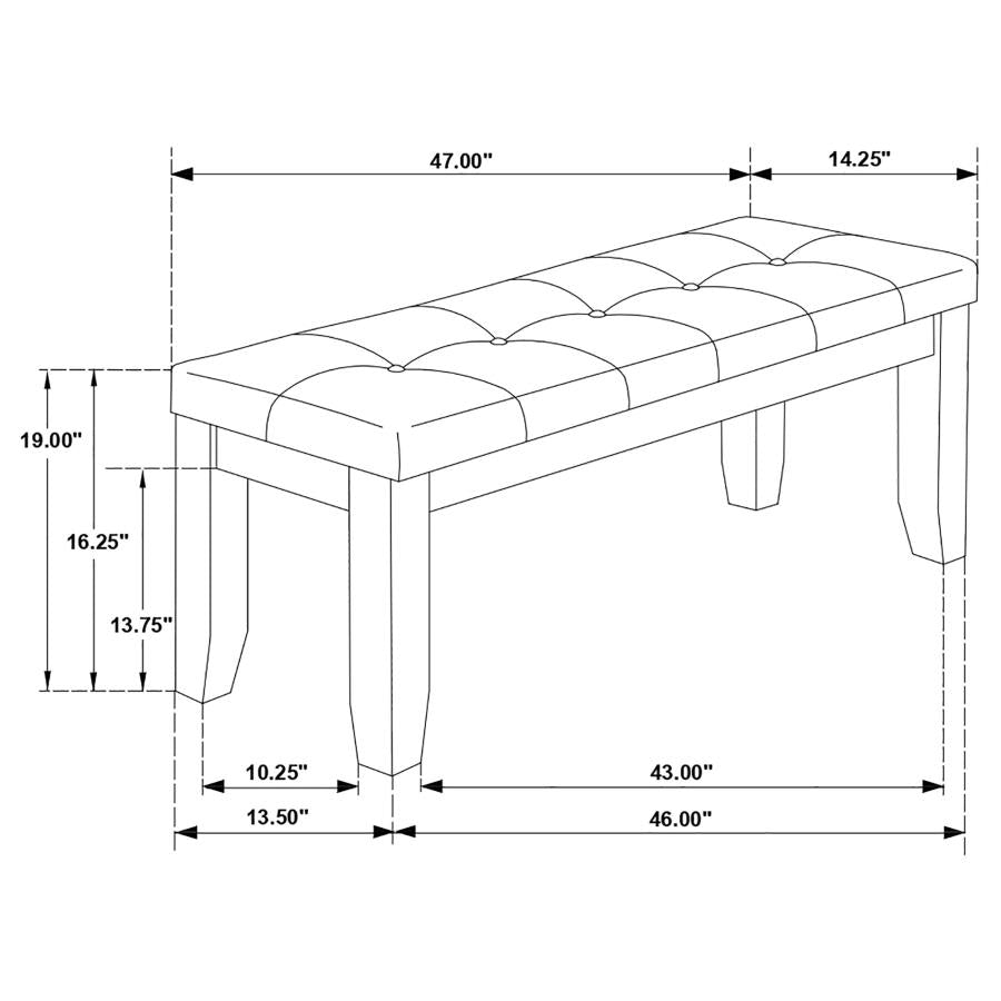 6 PC DINING SET