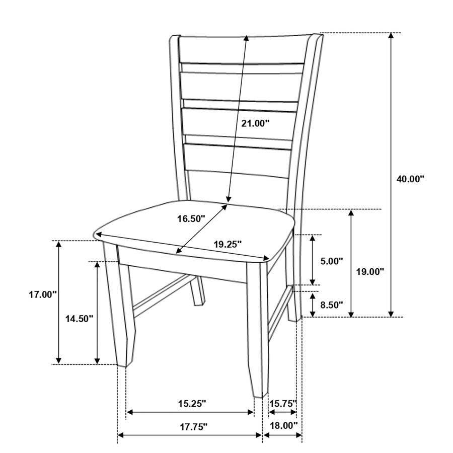 5 PC DINING SET