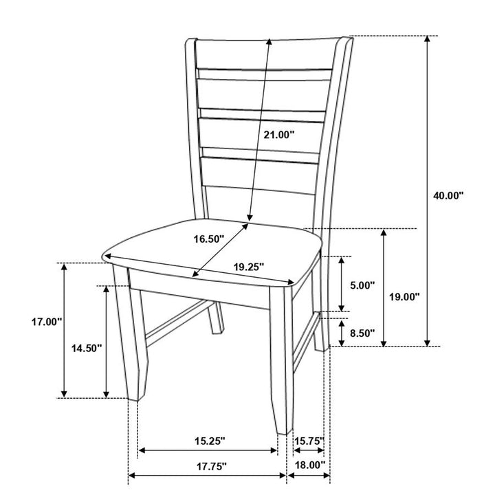 5 PC DINING SET