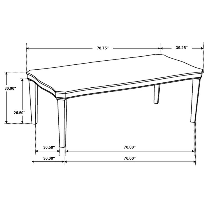 7 PC DINING SET