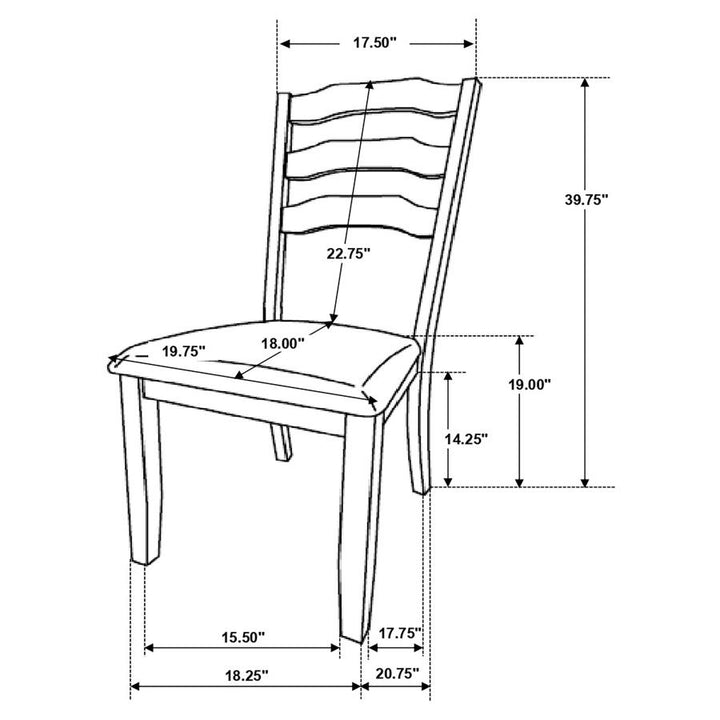 7 PC DINING SET