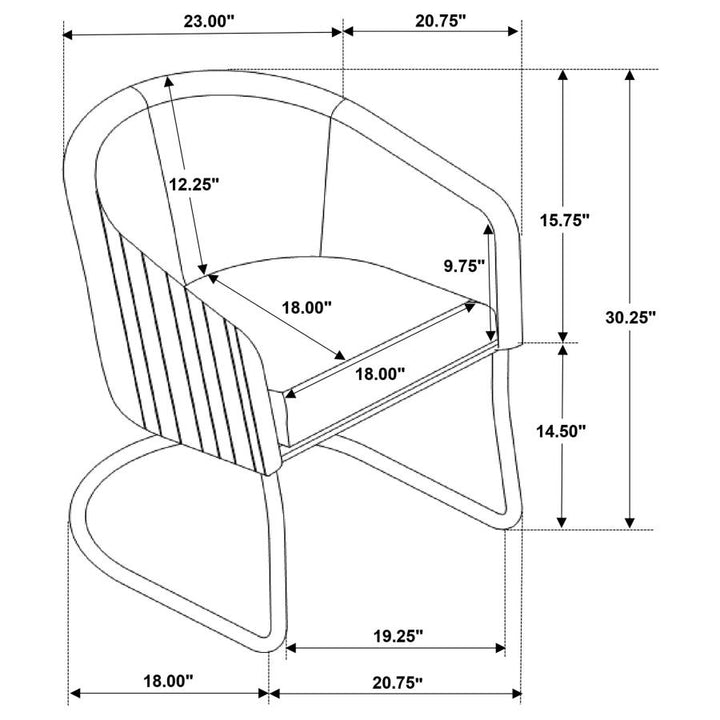 5 PC DINING SET