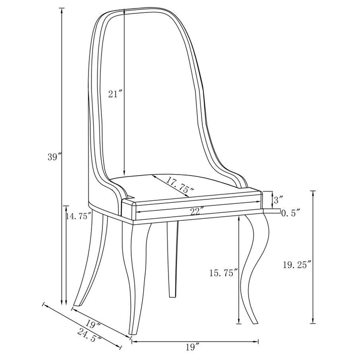 5 PC DINING SET