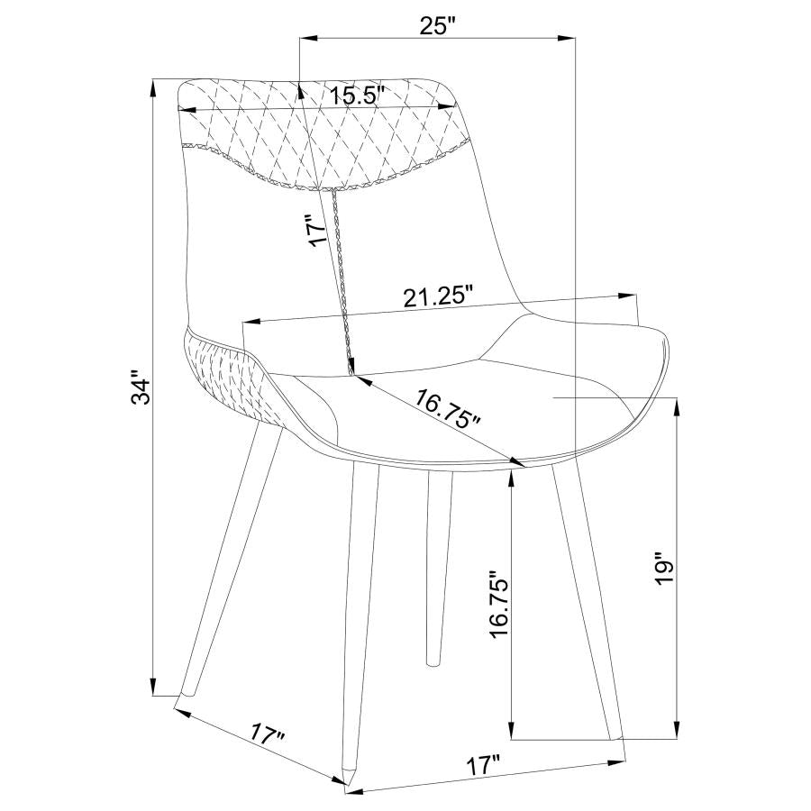 SWIVEL SIDE CHAIR