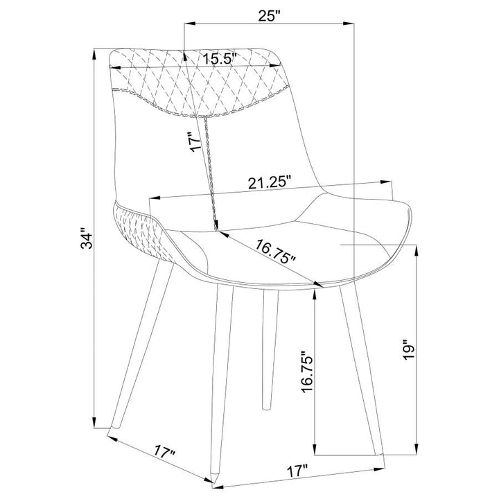 SWIVEL SIDE CHAIR