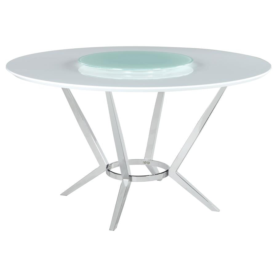 DINING TABLE WITH LAZY SUSAN