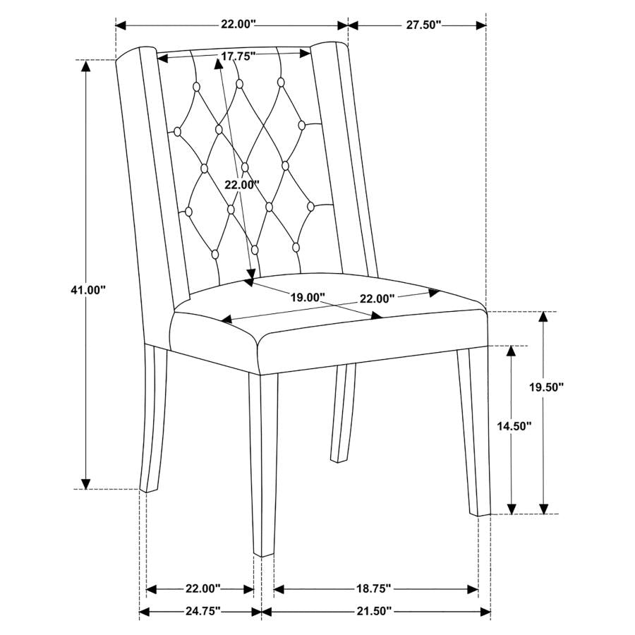 5 PC DINING SET