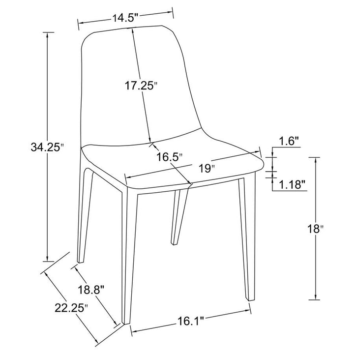 5 PC DINING SET