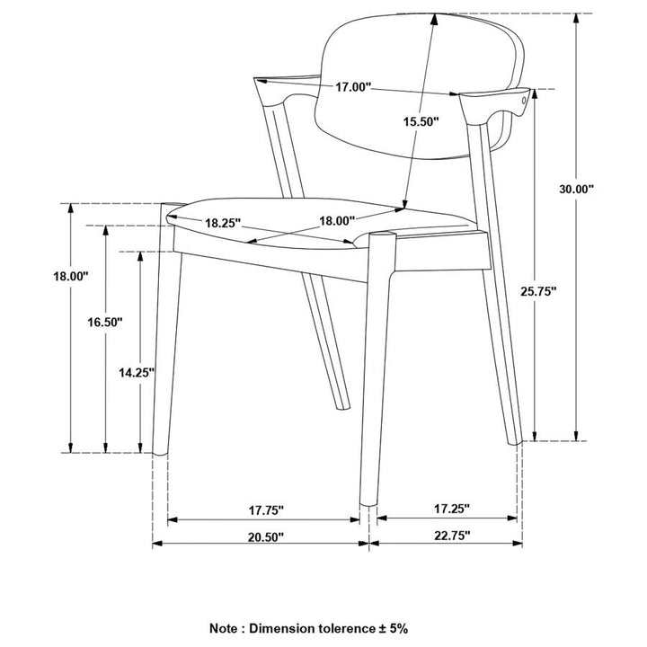 5 PC DINING SET