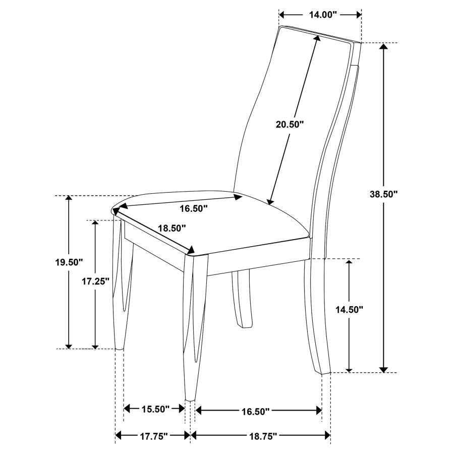 5 PC DINING SET