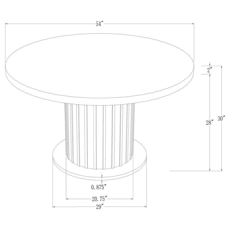 5 PC DINING SET