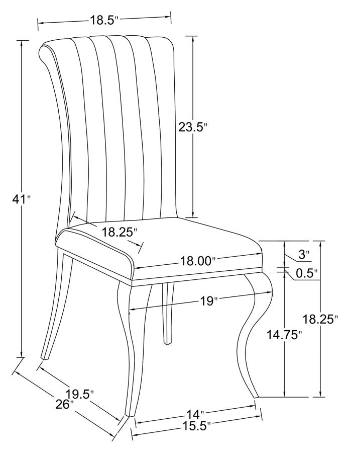 5 PC DINING SET