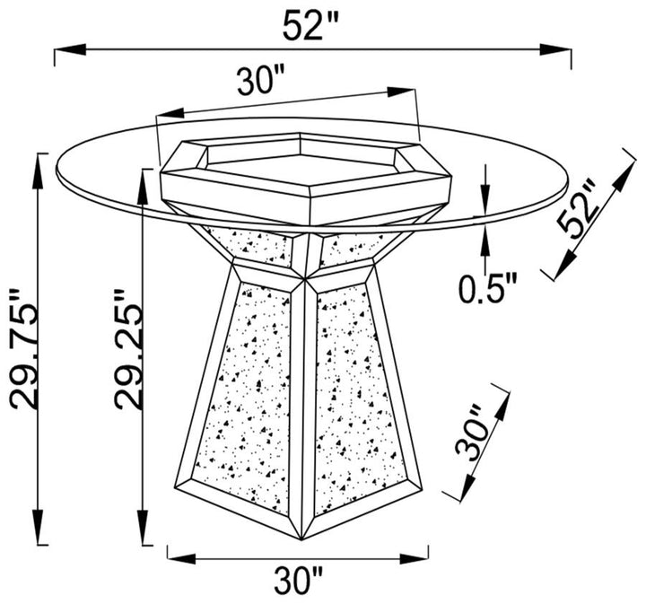 5 PC DINING SET