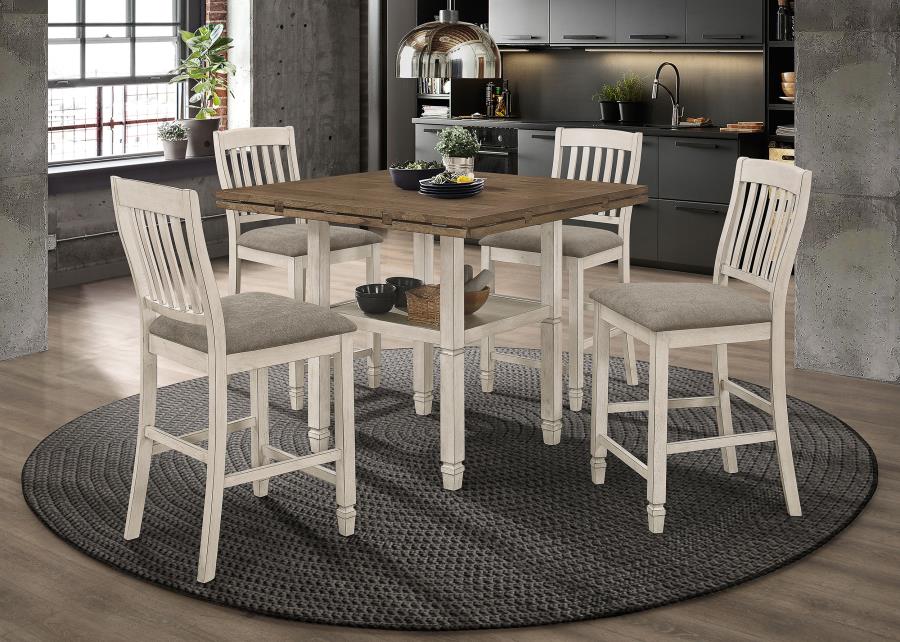 5 PC COUNTER HEIGHT DINING SET